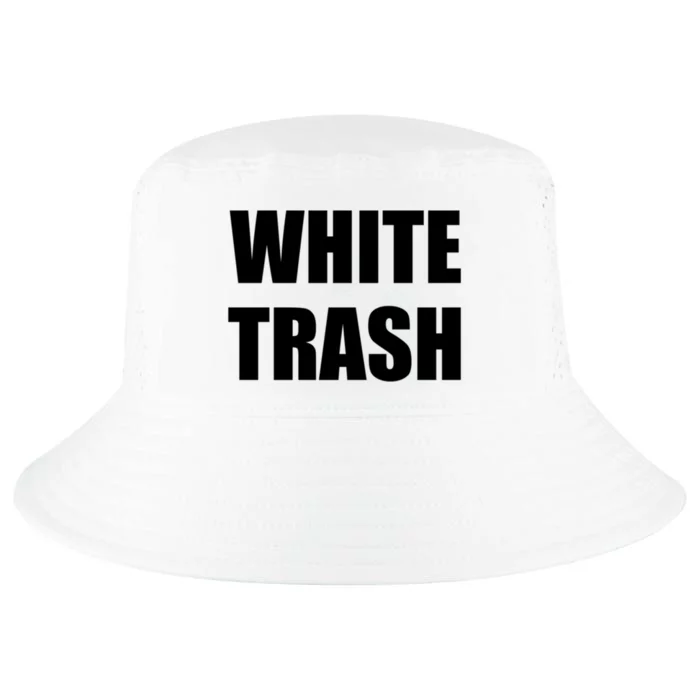 White Trash Cool Comfort Performance Bucket Hat