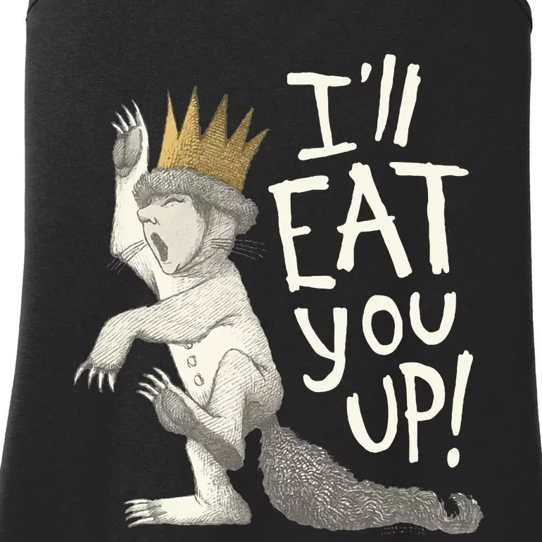 Where The Wild Things Are Eat You Up Ladies Essential Tank