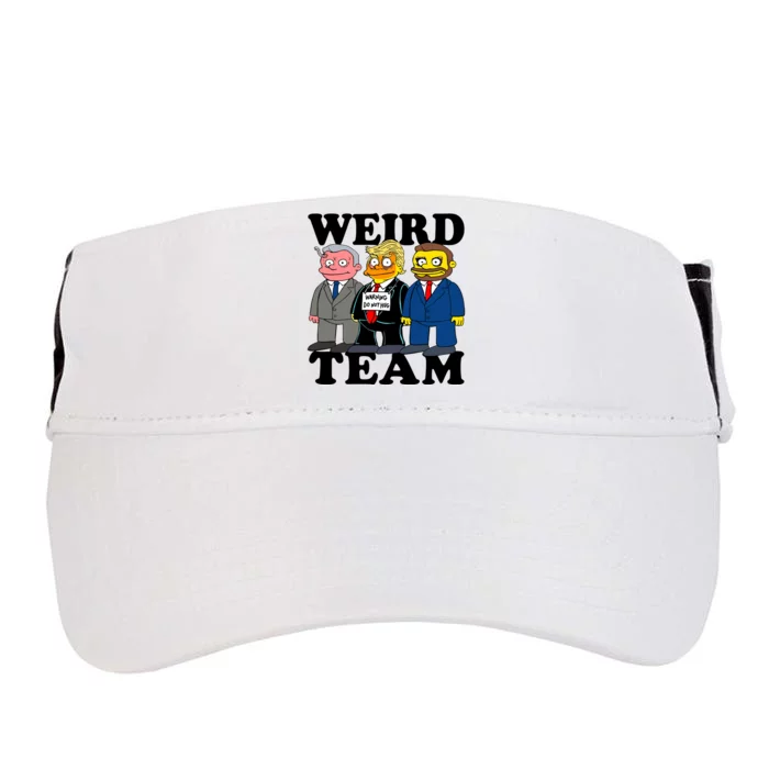 Weird Team Warning Do Nothing Adult Drive Performance Visor