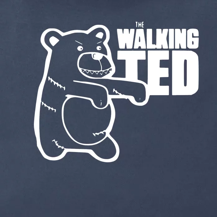 Walking Ted Zip Tote Bag