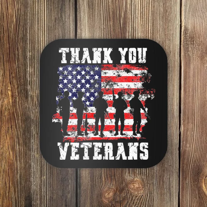 Womens Thank You Veterans For Veterans Day Coaster