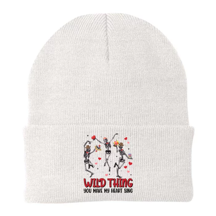 Wild Thing You Make My Heart Sing Knit Cap Winter Beanie