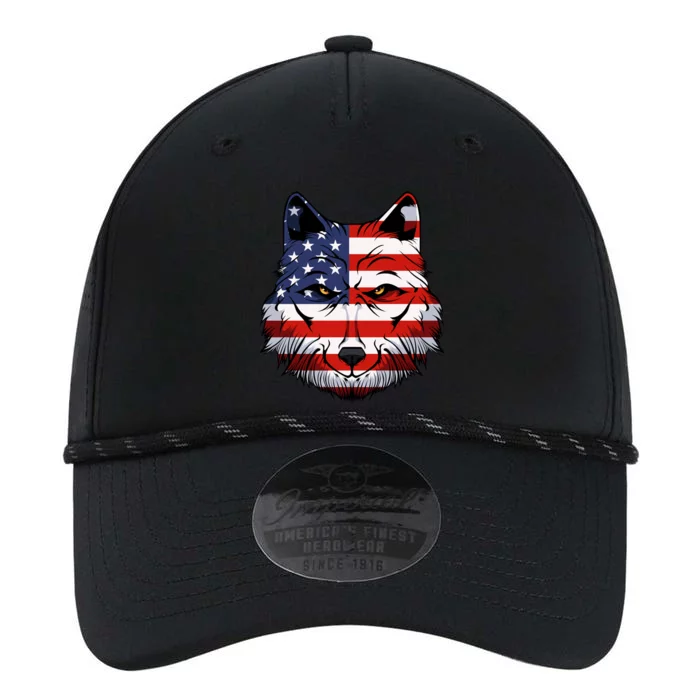 Wolf Usa American Flag National Memorial Day 4th Of July Gift Performance The Dyno Cap