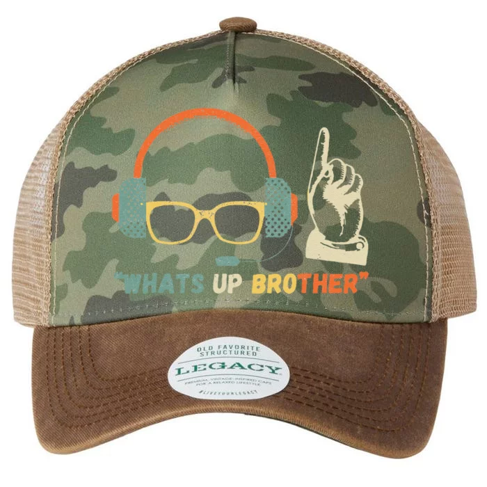 Whats Up Brother Sketch Streamer Whats Up Brother Legacy Tie Dye Trucker Hat