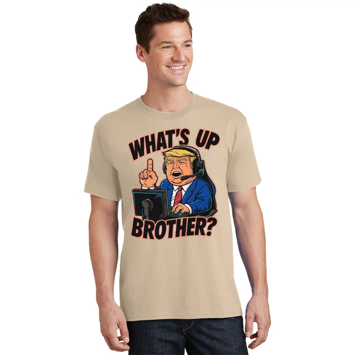 WhatS Up Brother Funny Meme Trump T-Shirt