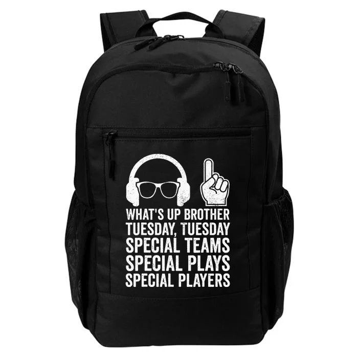 WhatS Up Brother Tuesday Tuesday Gamer Daily Commute Backpack