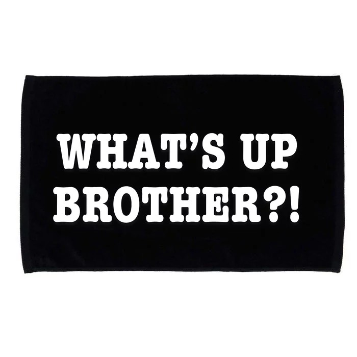 WhatS Up Brother Funny Microfiber Hand Towel