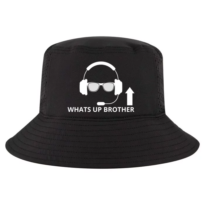 Whats Up Brother Funny Cool Comfort Performance Bucket Hat