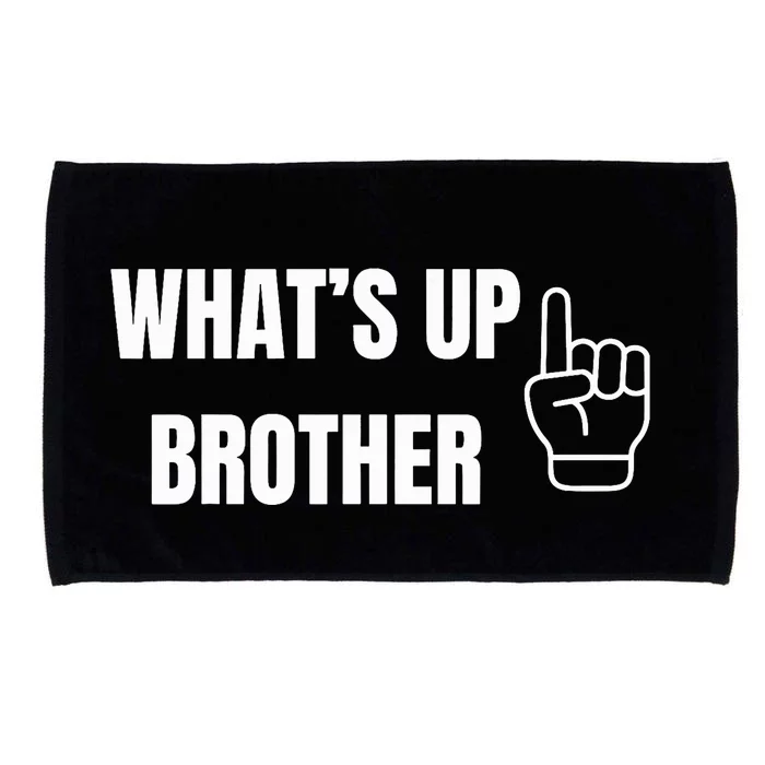 WhatS Up Brother Microfiber Hand Towel