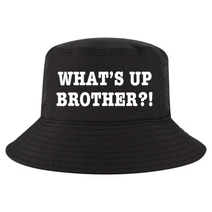 Whats Up Brother Funny Cool Comfort Performance Bucket Hat