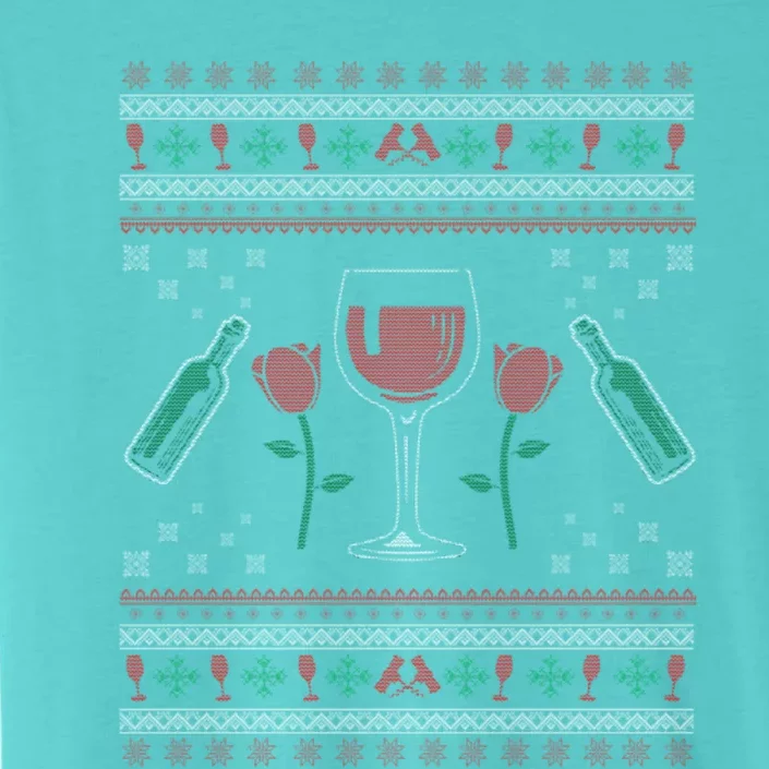 Wine Ugly Christmas ChromaSoft Performance T-Shirt