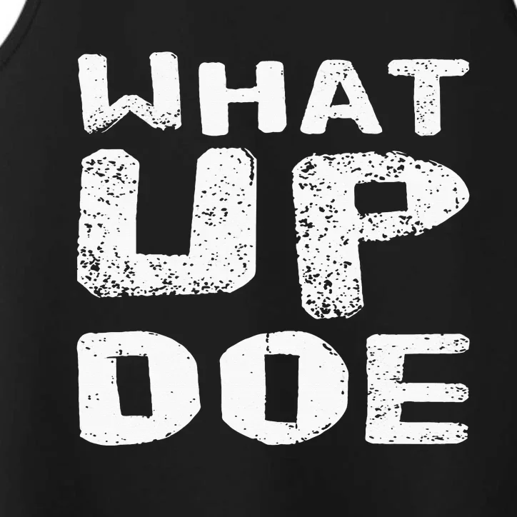 What Up Doe Performance Tank