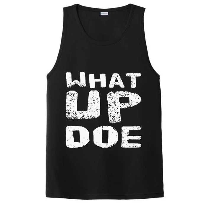 What Up Doe Performance Tank