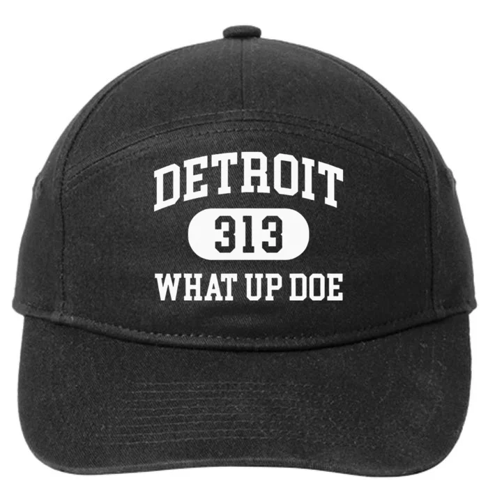 What Up Doe 313 Detroit 7-Panel Snapback Hat