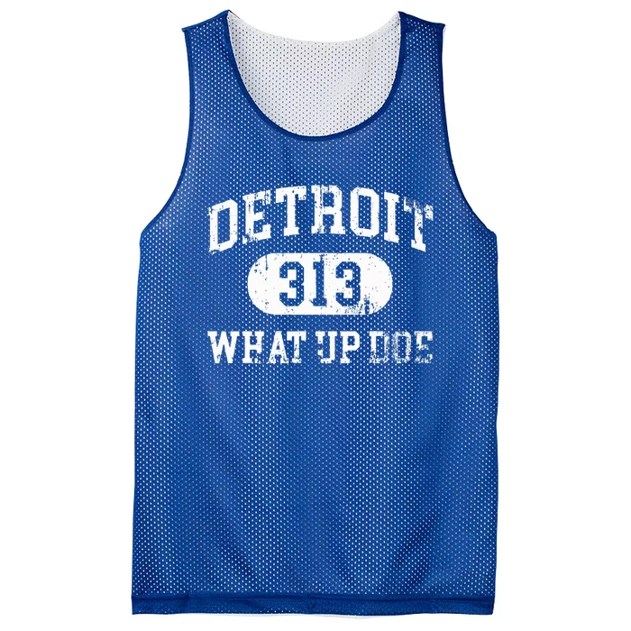 What Up Doe 313 Detroit Mesh Reversible Basketball Jersey Tank