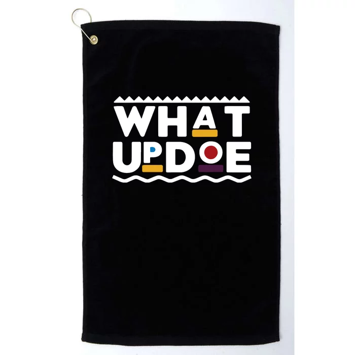 What Up Doe Platinum Collection Golf Towel