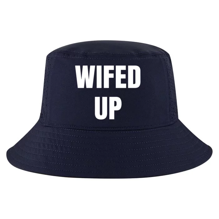 Wifed Up Engaget/marriage Graphic Product Gift Cool Comfort Performance Bucket Hat