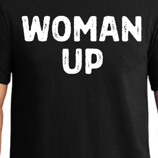 Woman Up Funny Feminist Movement Female Empowerment Feminism Pajama Set