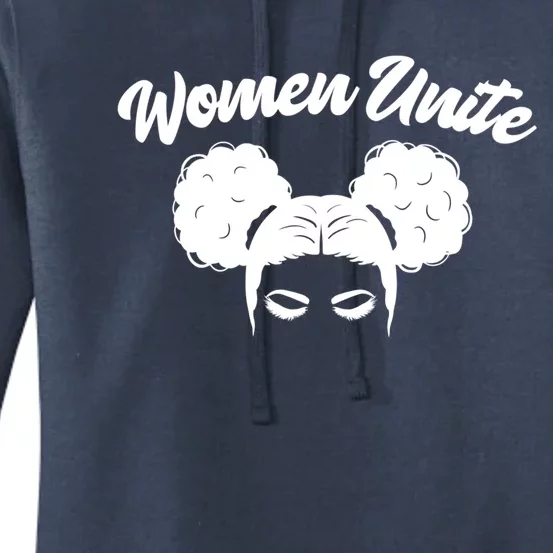 Wo Unite Great Gift Messy Bun Gift Women's Pullover Hoodie