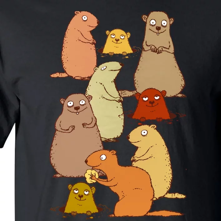 Wake Up Groundhogs! Tall T-Shirt