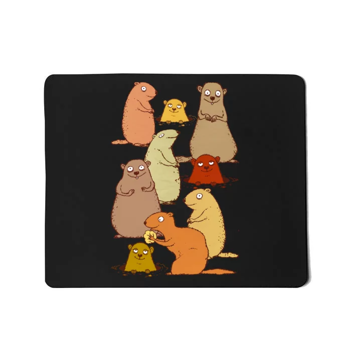 Wake Up Groundhogs! Mousepad