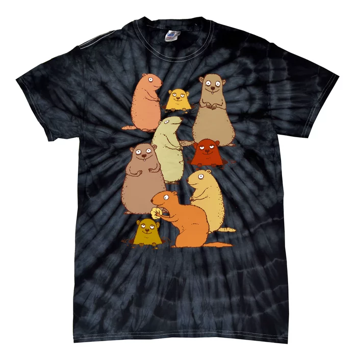 Wake Up Groundhogs! Tie-Dye T-Shirt