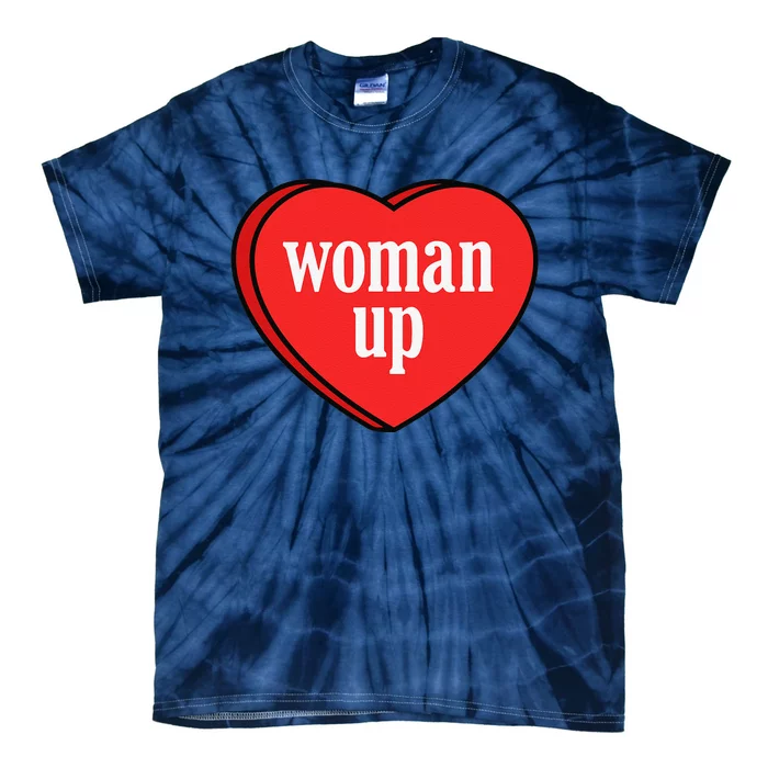 Woman Up International Women's Day Tie-Dye T-Shirt