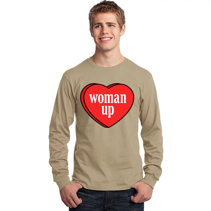 Woman Up International Women's Day Long Sleeve Shirt