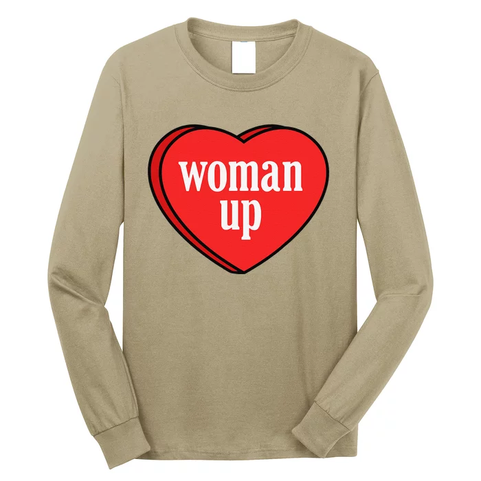 Woman Up International Women's Day Long Sleeve Shirt