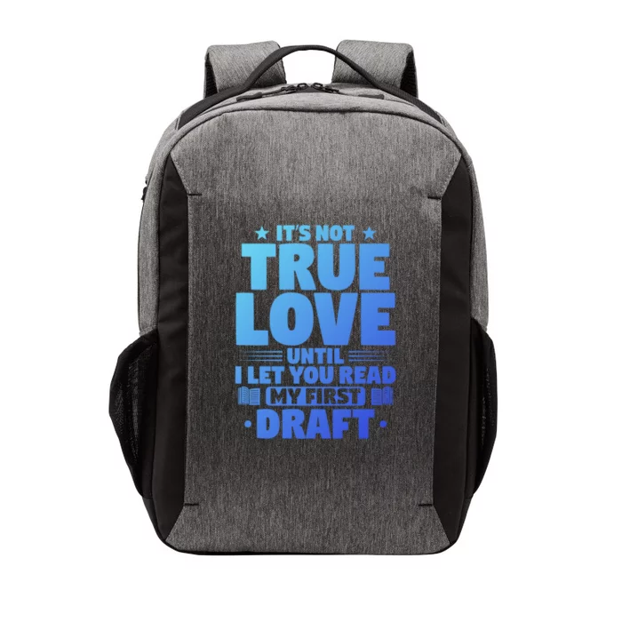 Writer Until I Let You Read Writing Books Author Gift Vector Backpack