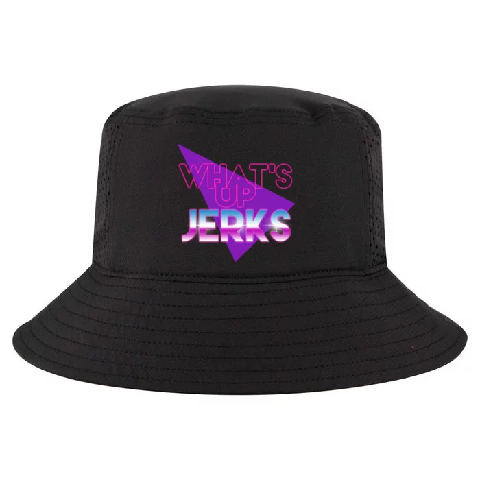 What's Up Jerks Retro Cool Comfort Performance Bucket Hat