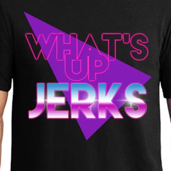 What's Up Jerks Retro Pajama Set