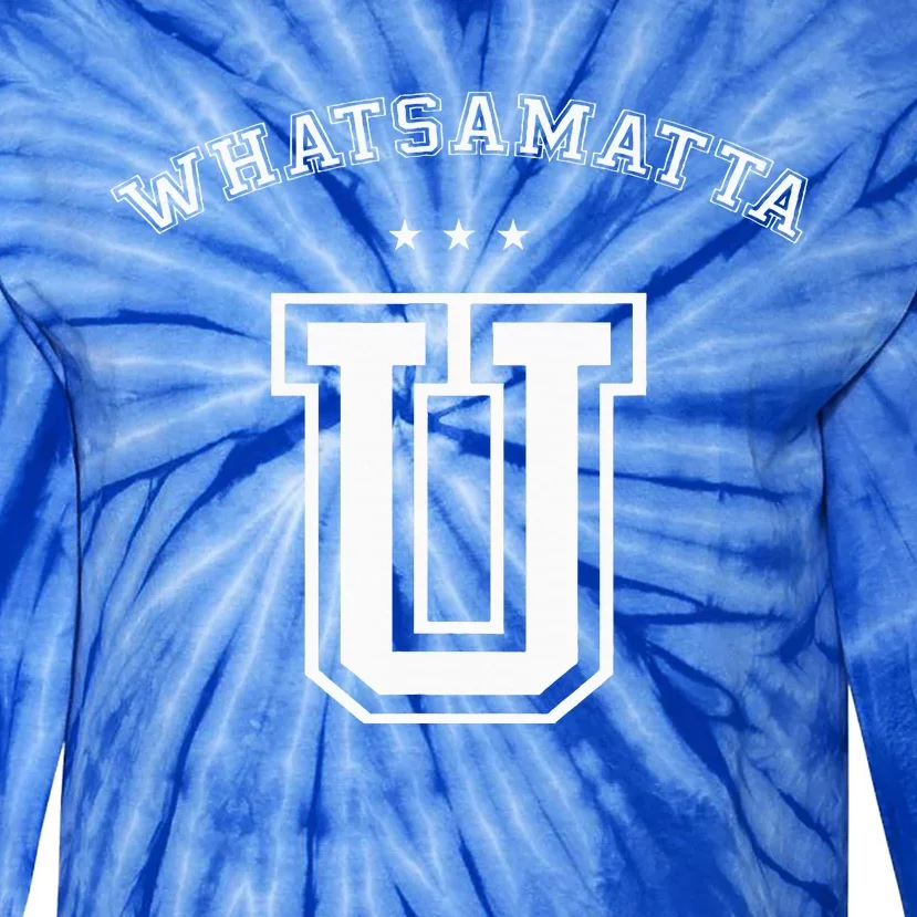 Whatsamatta U Letter Awesome Funny Tie-Dye Long Sleeve Shirt