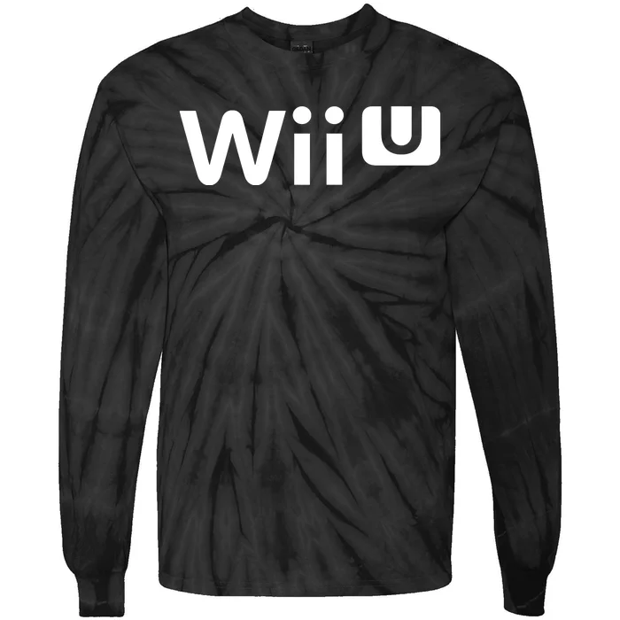 Wii U Logo Tie-Dye Long Sleeve Shirt