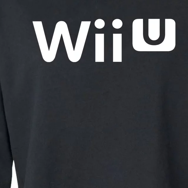 Wii U Logo Cropped Pullover Crew