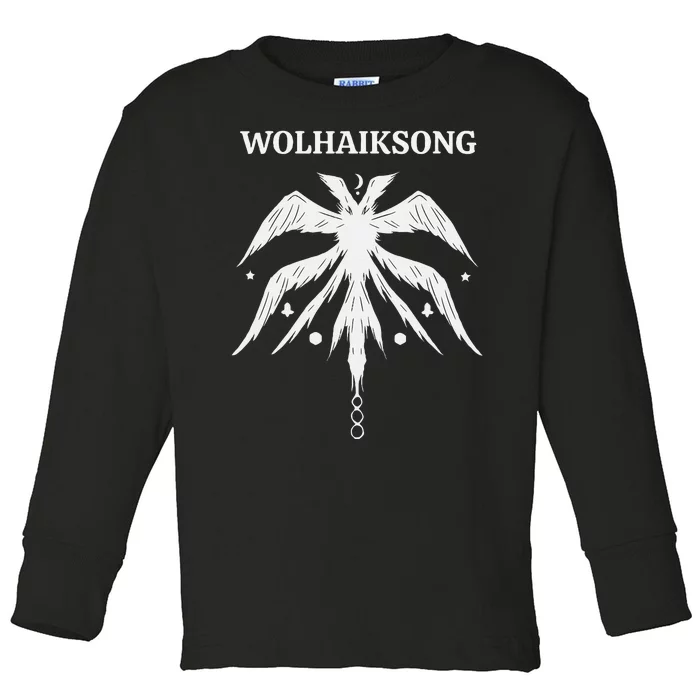 Wolhaiksong Urek Mazino Tog Manhwa Manga Character Graphic Toddler Long Sleeve Shirt