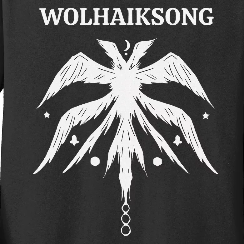 Wolhaiksong Urek Mazino Tog Manhwa Manga Character Graphic Kids Long Sleeve Shirt