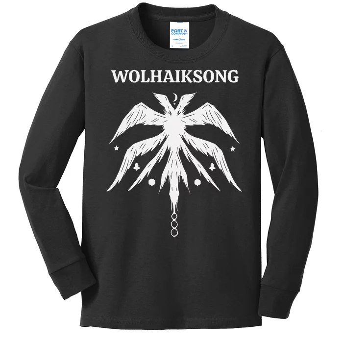 Wolhaiksong Urek Mazino Tog Manhwa Manga Character Graphic Kids Long Sleeve Shirt