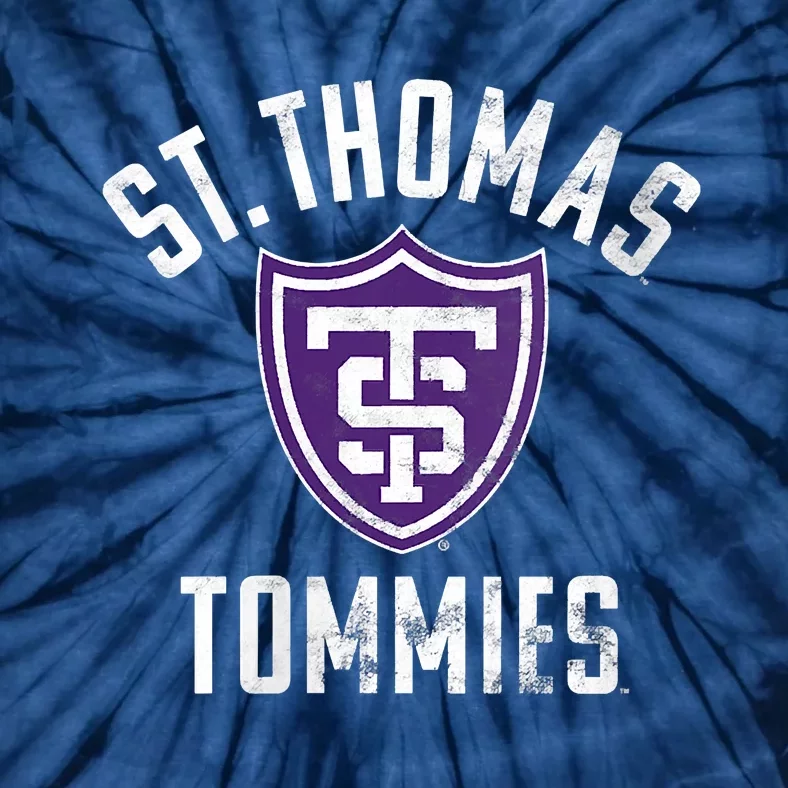 Womens University Of St. Thomas Tommies Large Tie-Dye T-Shirt