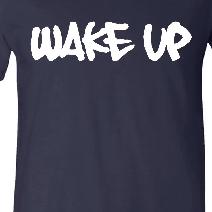 Wake Up Pro Human Rights Civil Right Racial Equality V-Neck T-Shirt