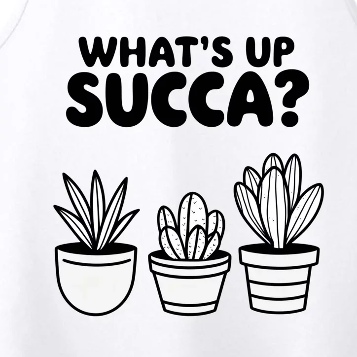 WhatS Up Succa? Performance Tank