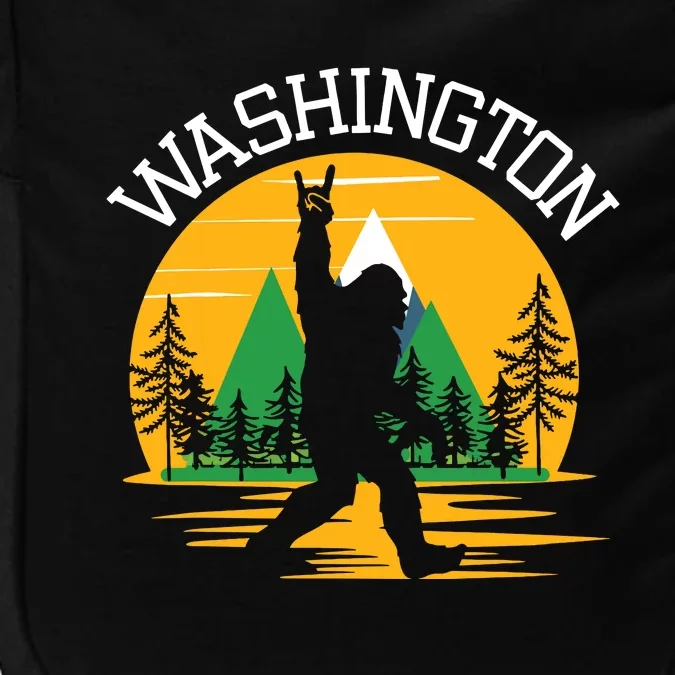 Washington Us State Bigfoot Sasquatch Impact Tech Backpack