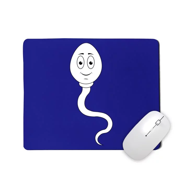 We Used To Live In Your Balls Fathers Day Cute Sperm Gift Mousepad