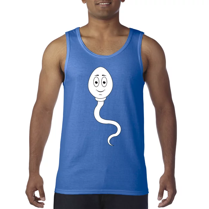 We Used To Live In Your Balls Fathers Day Cute Sperm Gift Tank Top