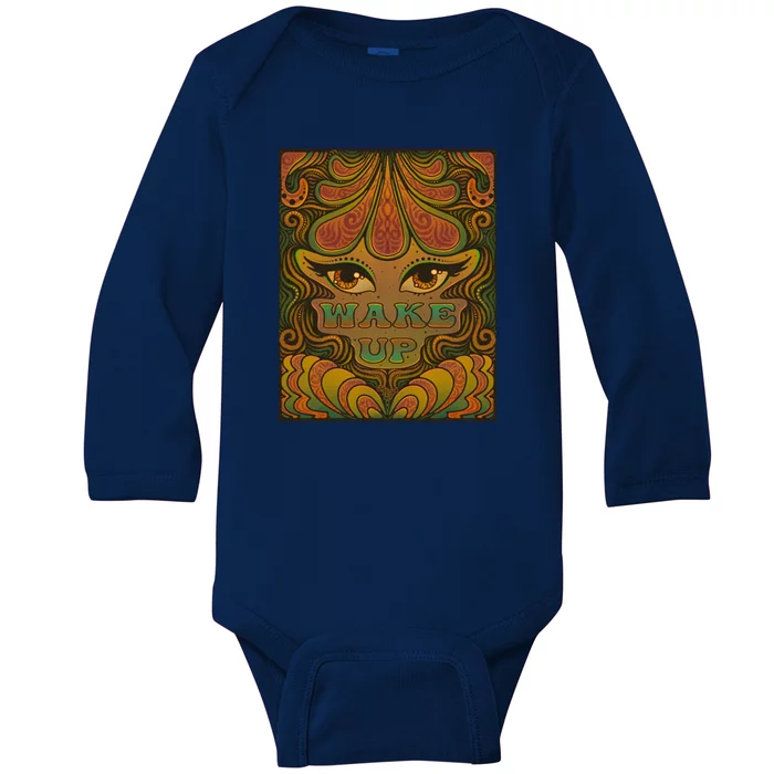 Wake Up Baby Long Sleeve Bodysuit