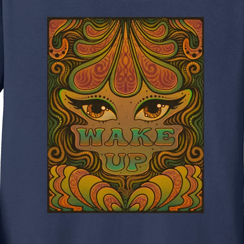 Wake Up Kids Long Sleeve Shirt