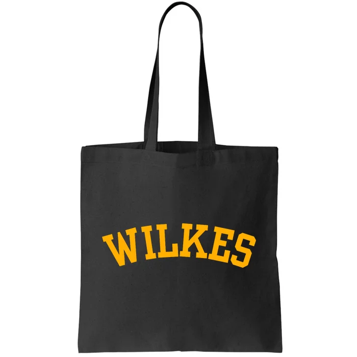 Wilkes Vintage Arch University Retro Tote Bag