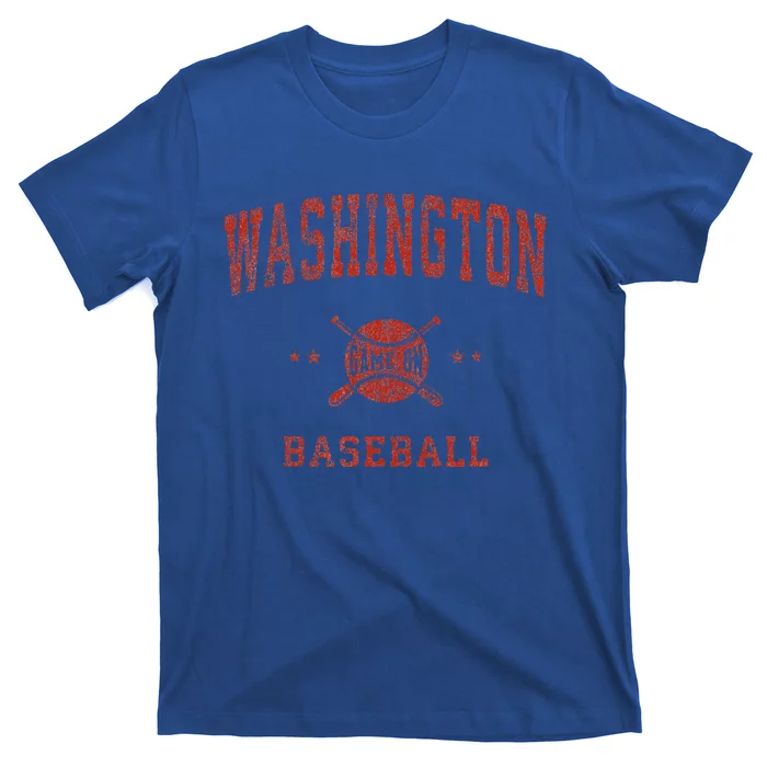 Washington Vintage Baseball Throwback T-Shirt