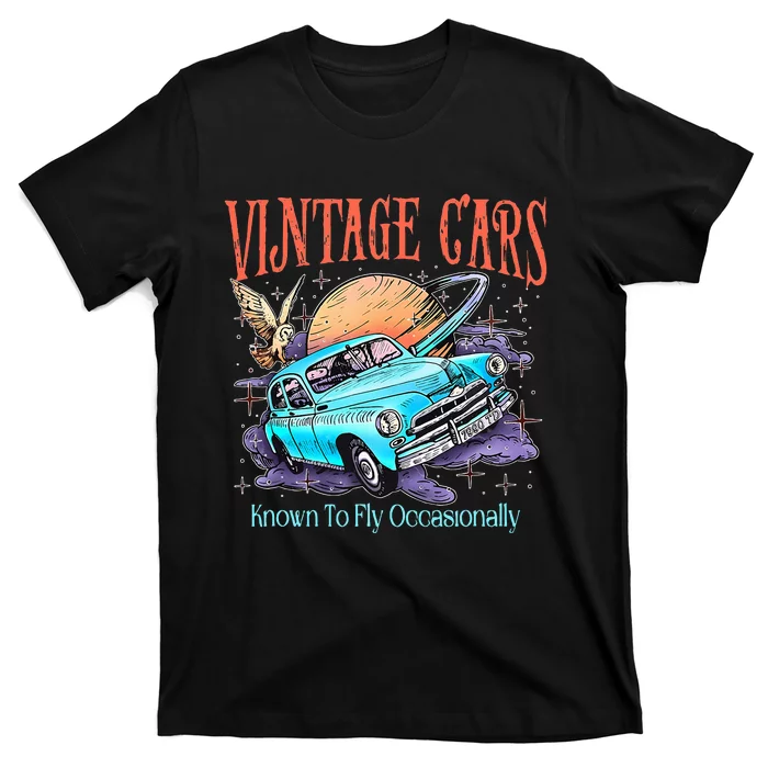 WeasleyS Vintage Cars Known To Fly Occasionally Quote T-Shirt