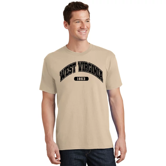 West Virginia Collegiate Style 1863 T-Shirt